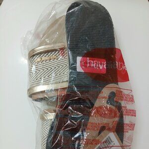 HAVAIANAS you trancoso premium sandals SAND 11 12 W brazil